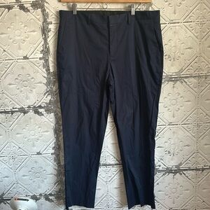 Mens navy express dress pants